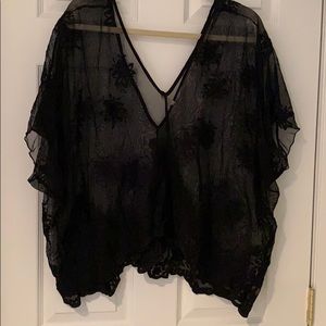 Elan sheer top